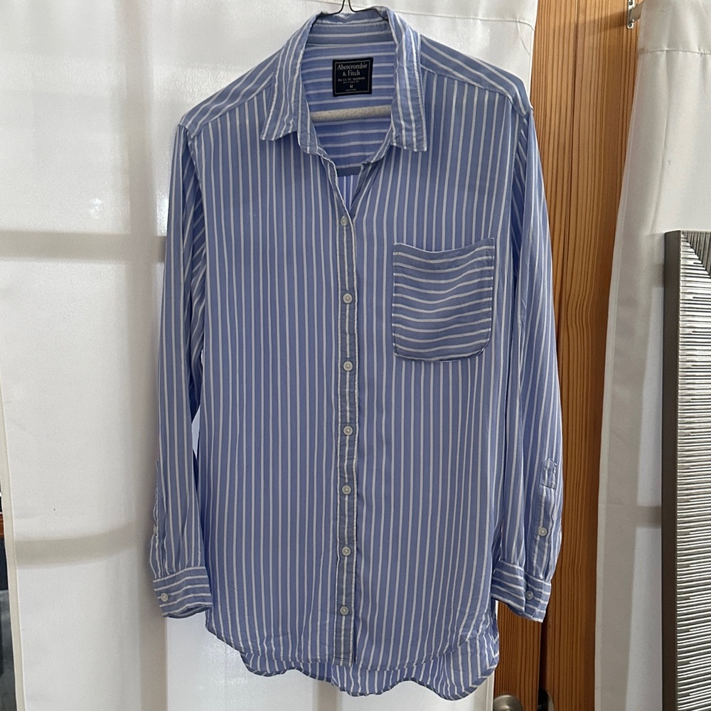Abercrombie & Fitch Stripe Button-Down Shirt